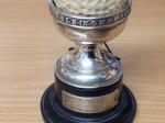 Hole-in-one trophy from Hickleton Golf Club.